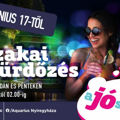 In 2023, nighttime bathing is also available at the Park Baths!