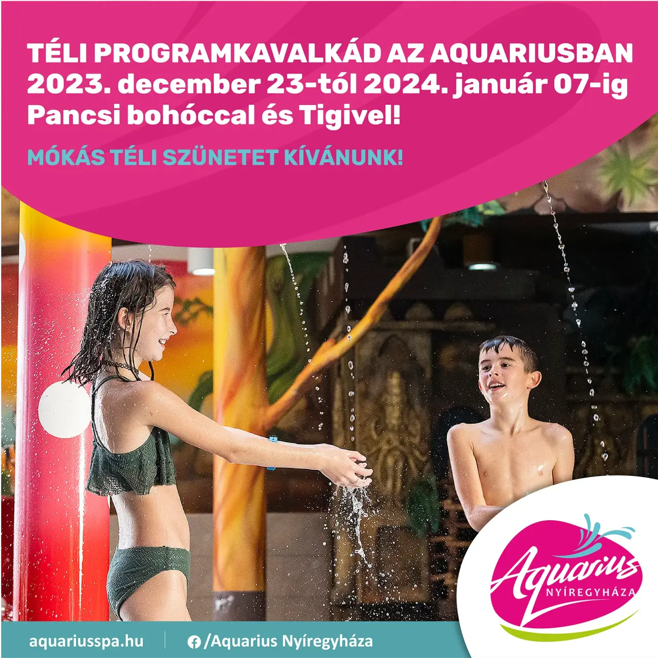 Акваріус каскад програм під час зимової перерви!