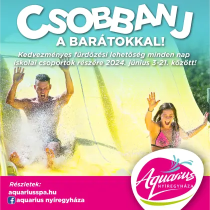 Plansch mit Freunden! – Ermäßigtes Schuljahresabschluss-Schwimmen im Aquarius.