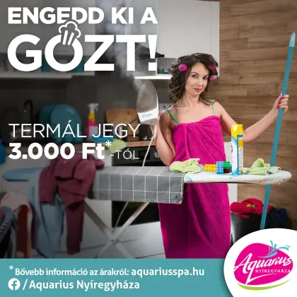 Let off some steam at Aquarius!