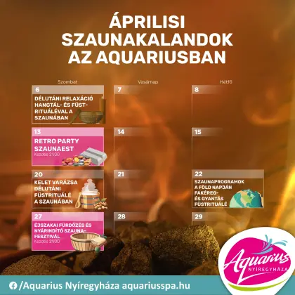 Die Rauchrituale kommen, lasst uns im April gemeinsam saunieren!