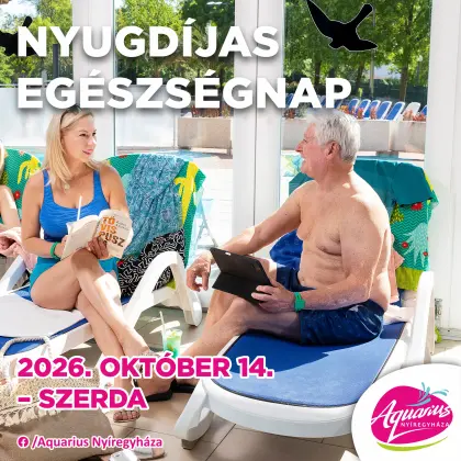 Nyugdíjas Egészségnap az Aquarisban