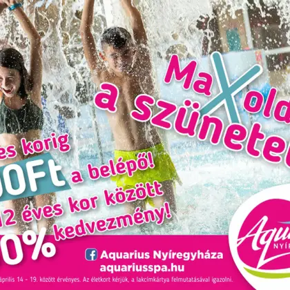 We welcome you with huge discounts during the spring break!