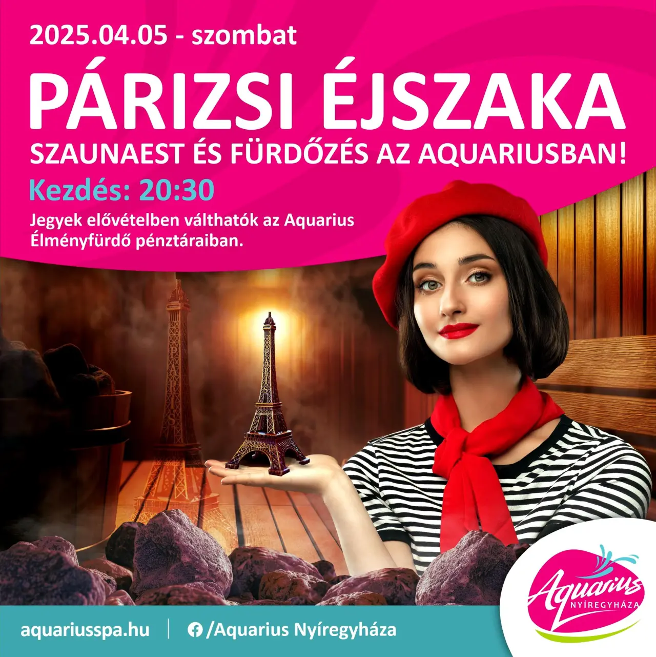 Párizsi éjszaka az Aquariusban!