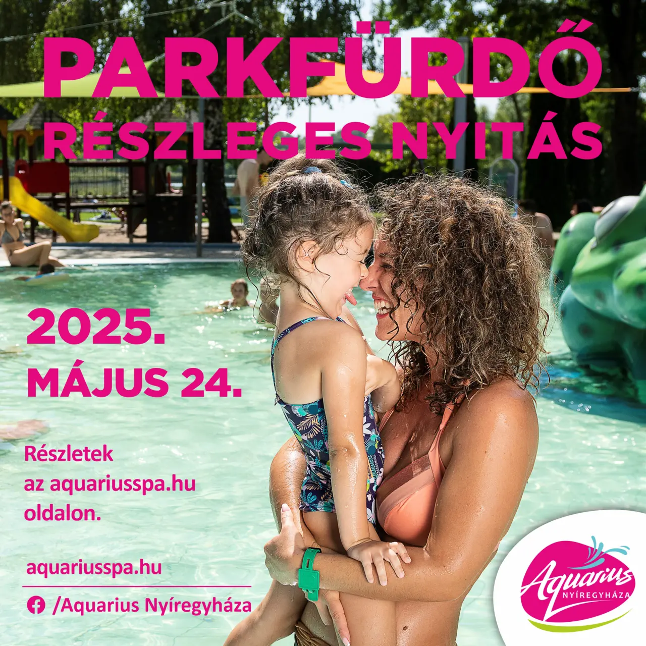 Részlegesen megnyit a Parkfürdő!