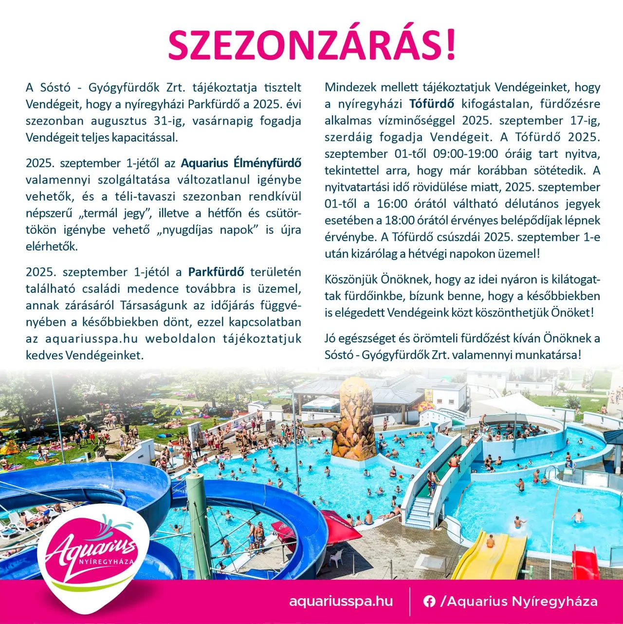 Szezonzárás