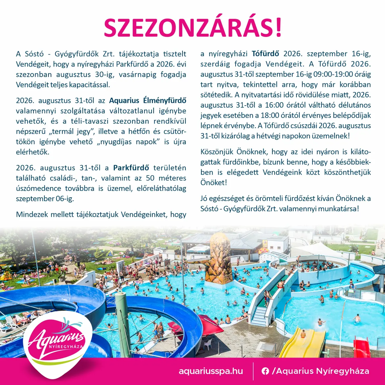 Szezonzárás