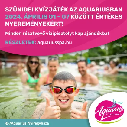 Ferienquizspiel im Aquarius!