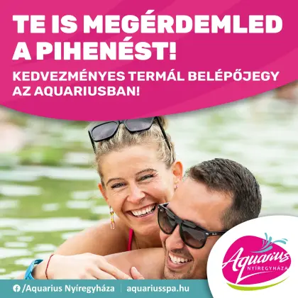 Neuheit! Jetzt können Sie auch separate Thermal-Eintrittskarten im Aquarius erwerben!