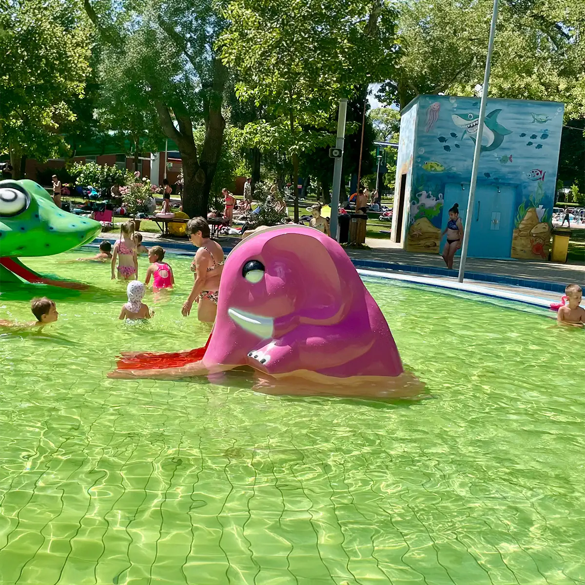 Elephant Water Slide